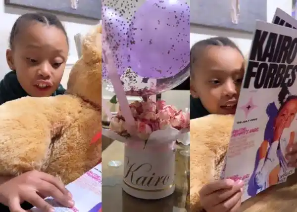 AKA’s fans, the Megacy show love to Kairo Forbes on her 8th birthday (Video)