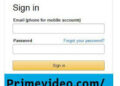 Register Device at amazon com/mytv Enter Code Login Amazon MyTV