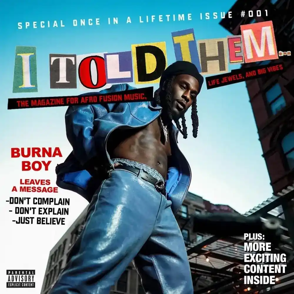DOWNLOAD Burna Boy – 12 Jewels Ft. RZA mp3