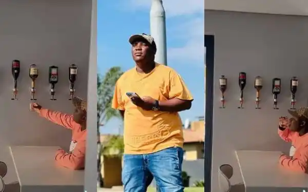 Busta 929’s home bar attracts reactions (Video)