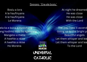 DOWNLOAD Universal Catholic Church Choir – BOSIU A LORA mp3