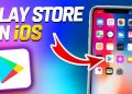 Cara download aplikasi play store di iphone